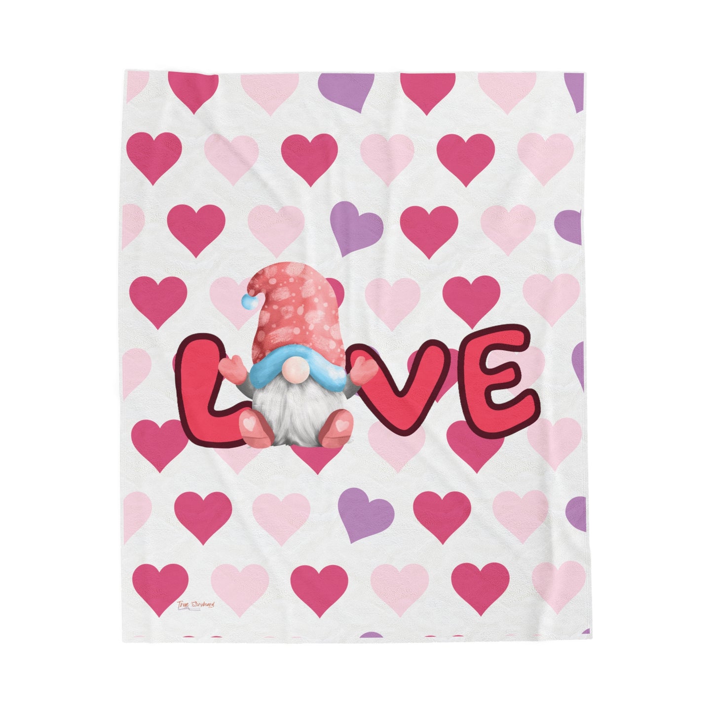 Valentine's Day Throw Velveteen Plush Blanket