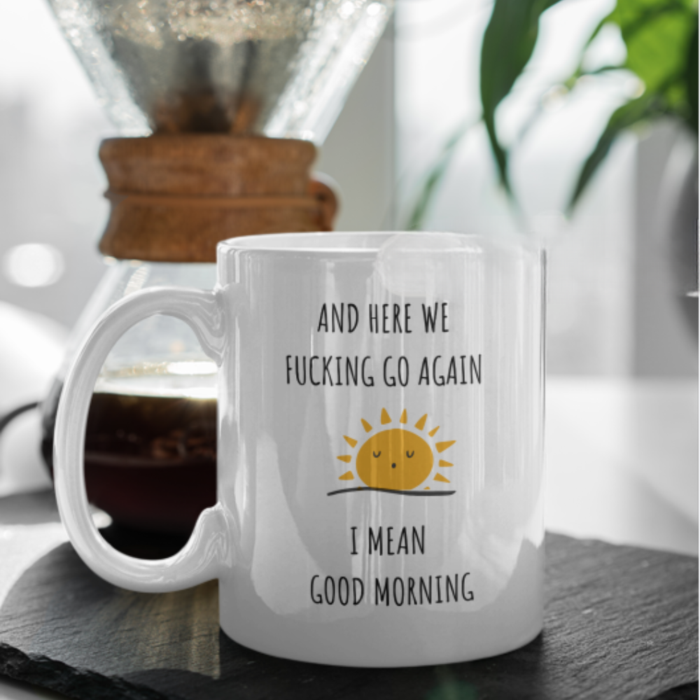 Good Morning 11oz White Mug