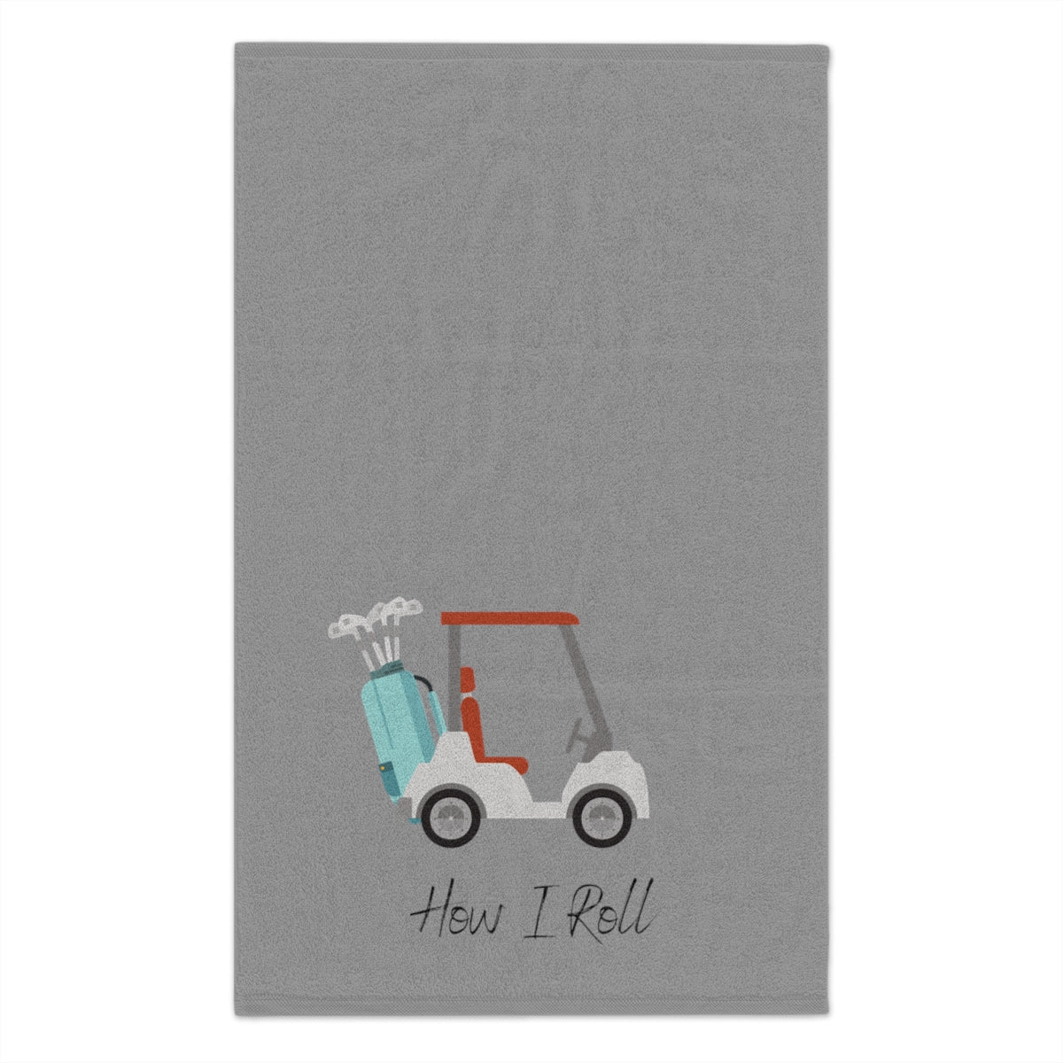 Golf Carts How I roll Golf Towel, 11x18