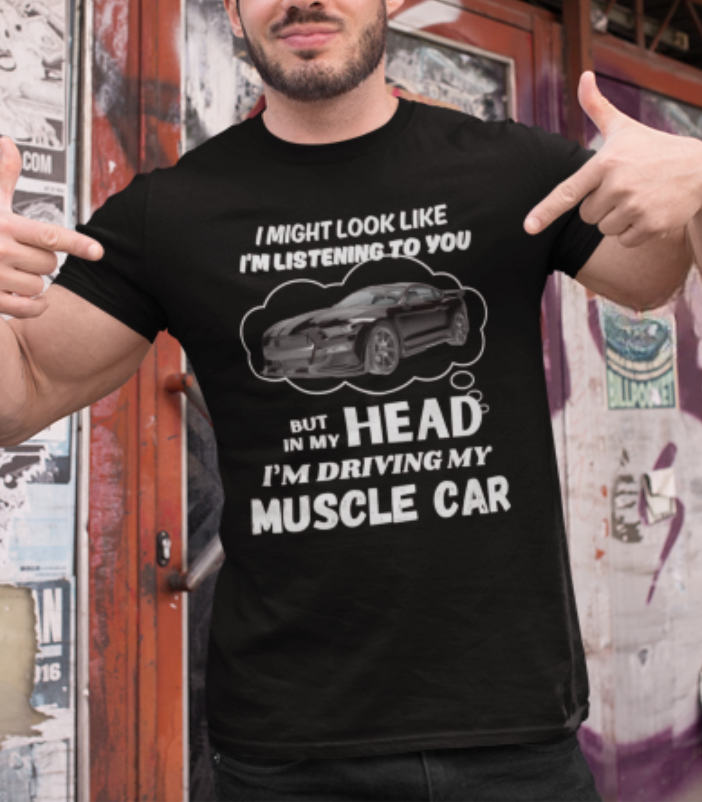 I might look like Im listening Car Guy Shirt