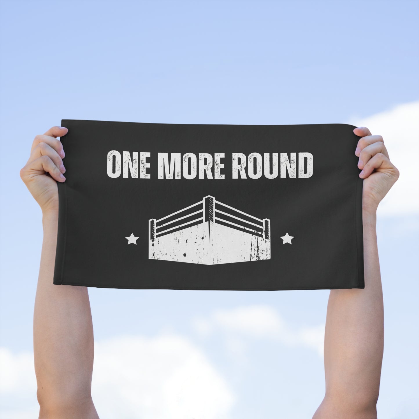 One More Round Boxing Gym Rally Towel, 11x18