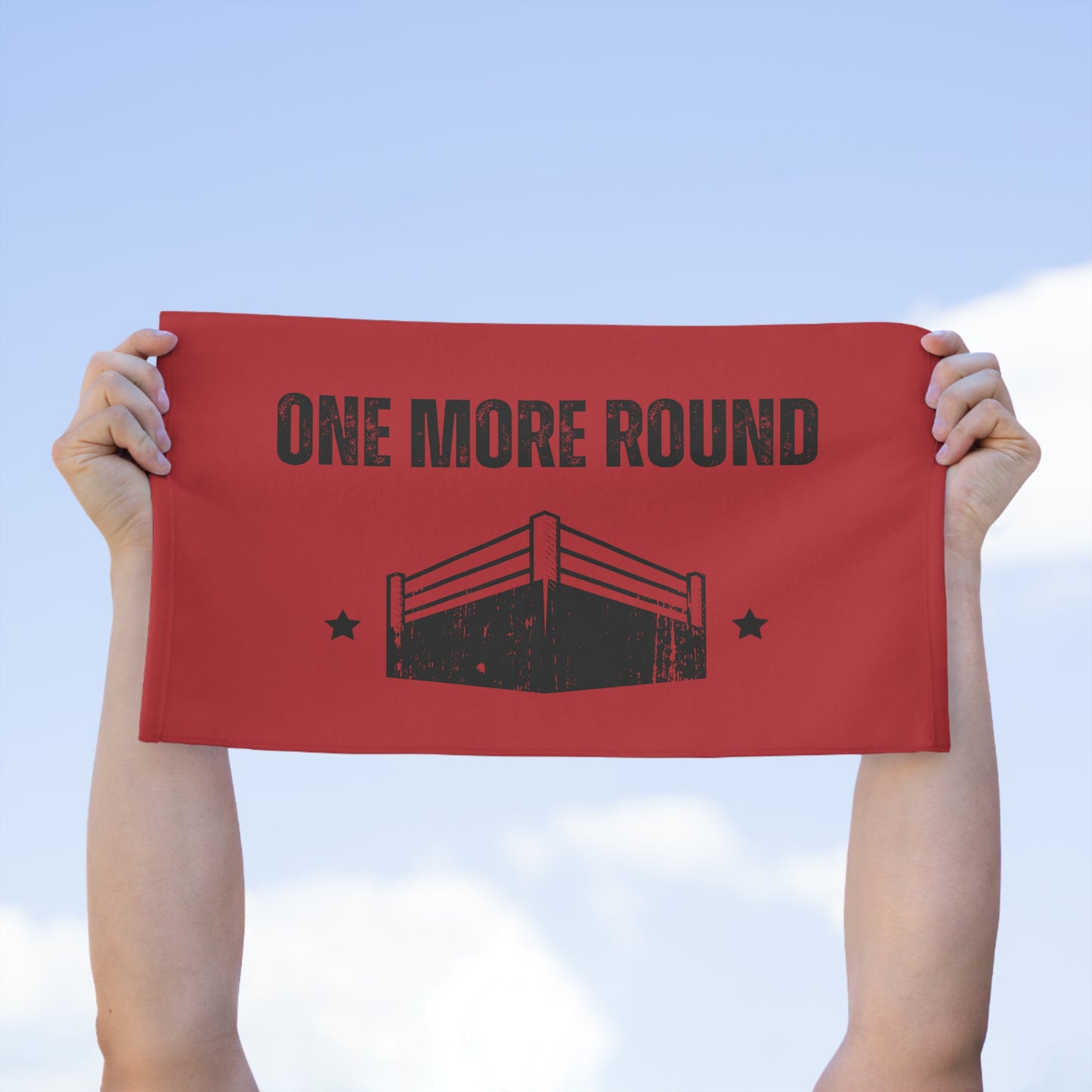 One More Round Boxing Gym Rally Towel, 11x18