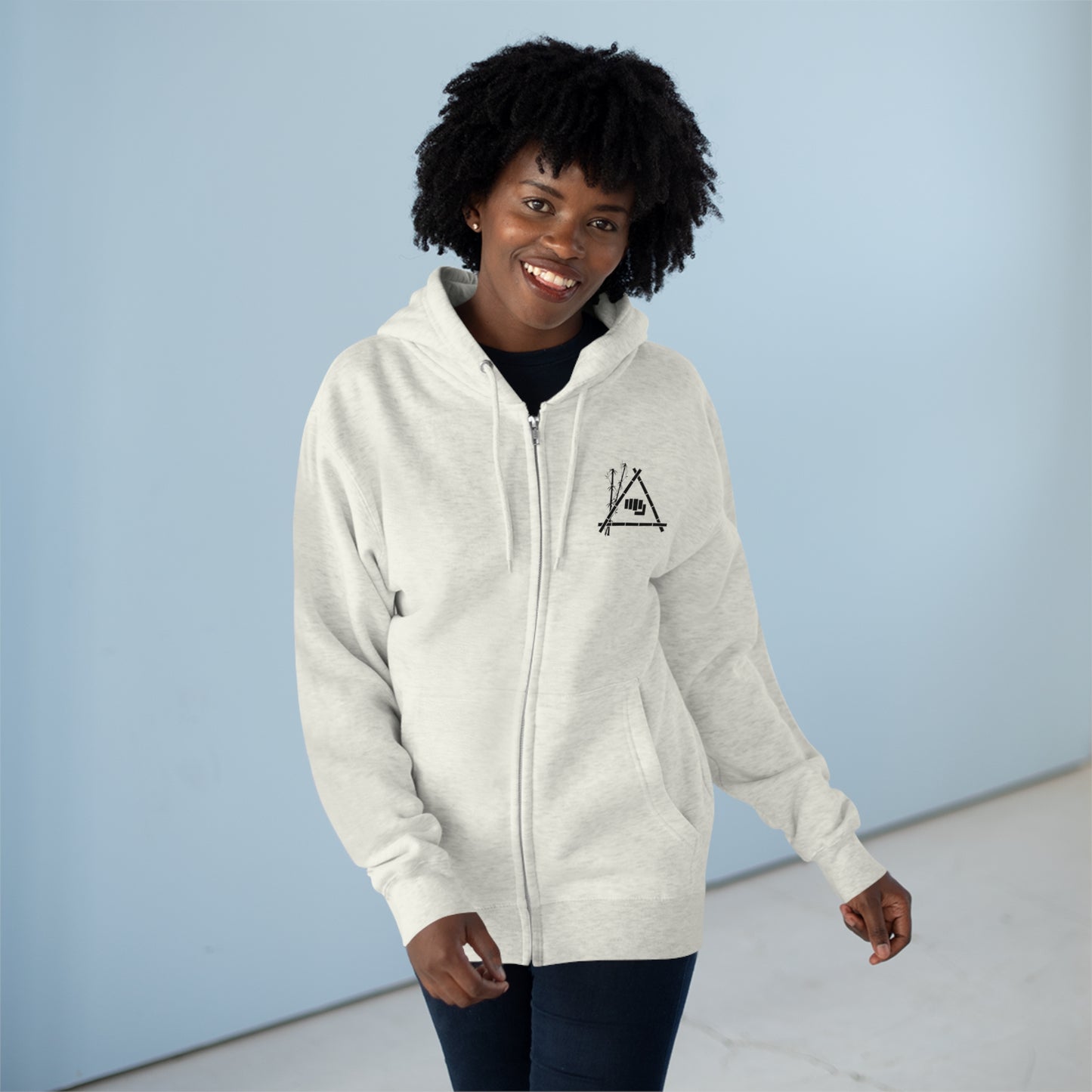 Kali USA Proud Parent Full Zip Up Hoodie