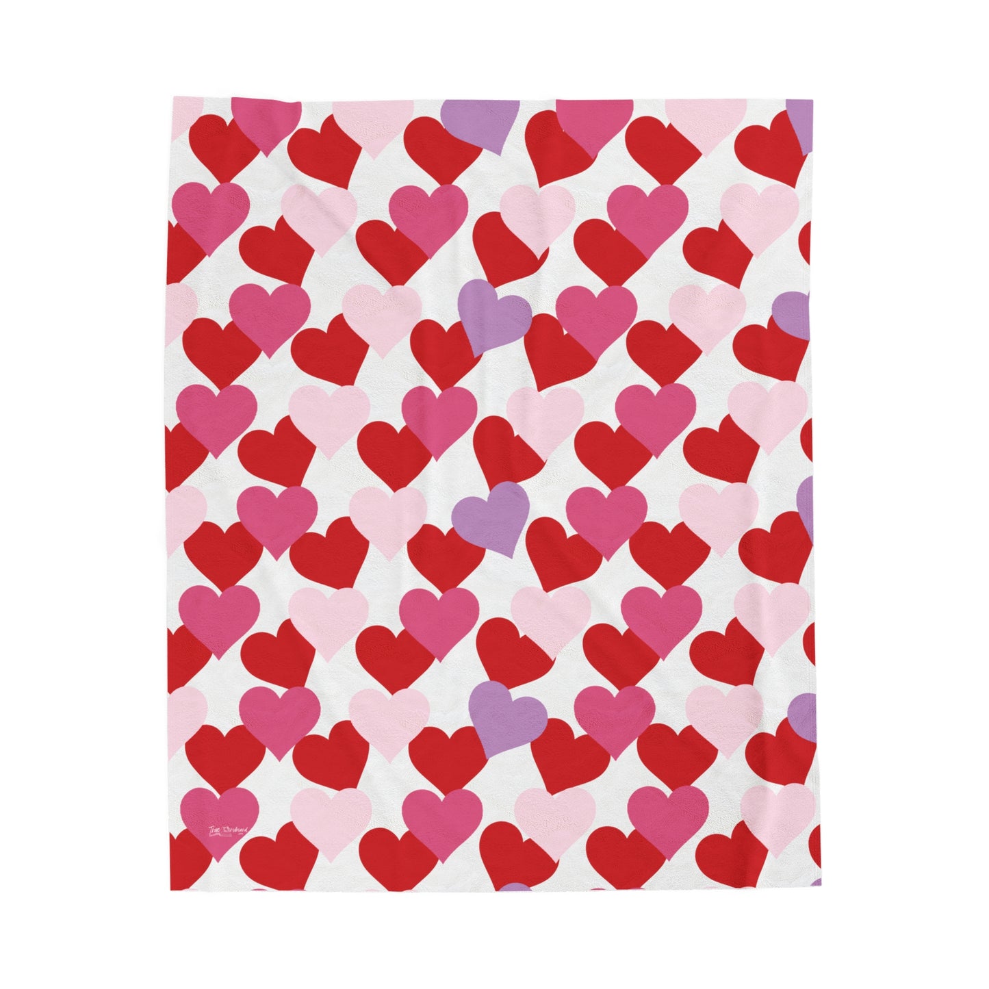 Valentine's Day Throw Velveteen Plush Blanket