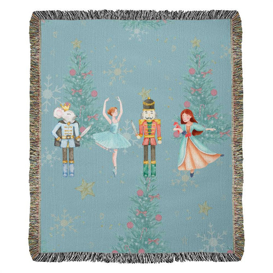 Nutcracker Woven Blanket