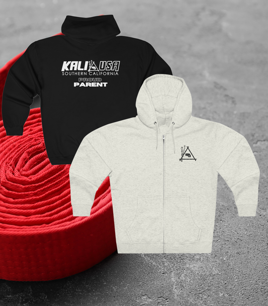 Kali USA Proud Parent Full Zip Up Hoodie