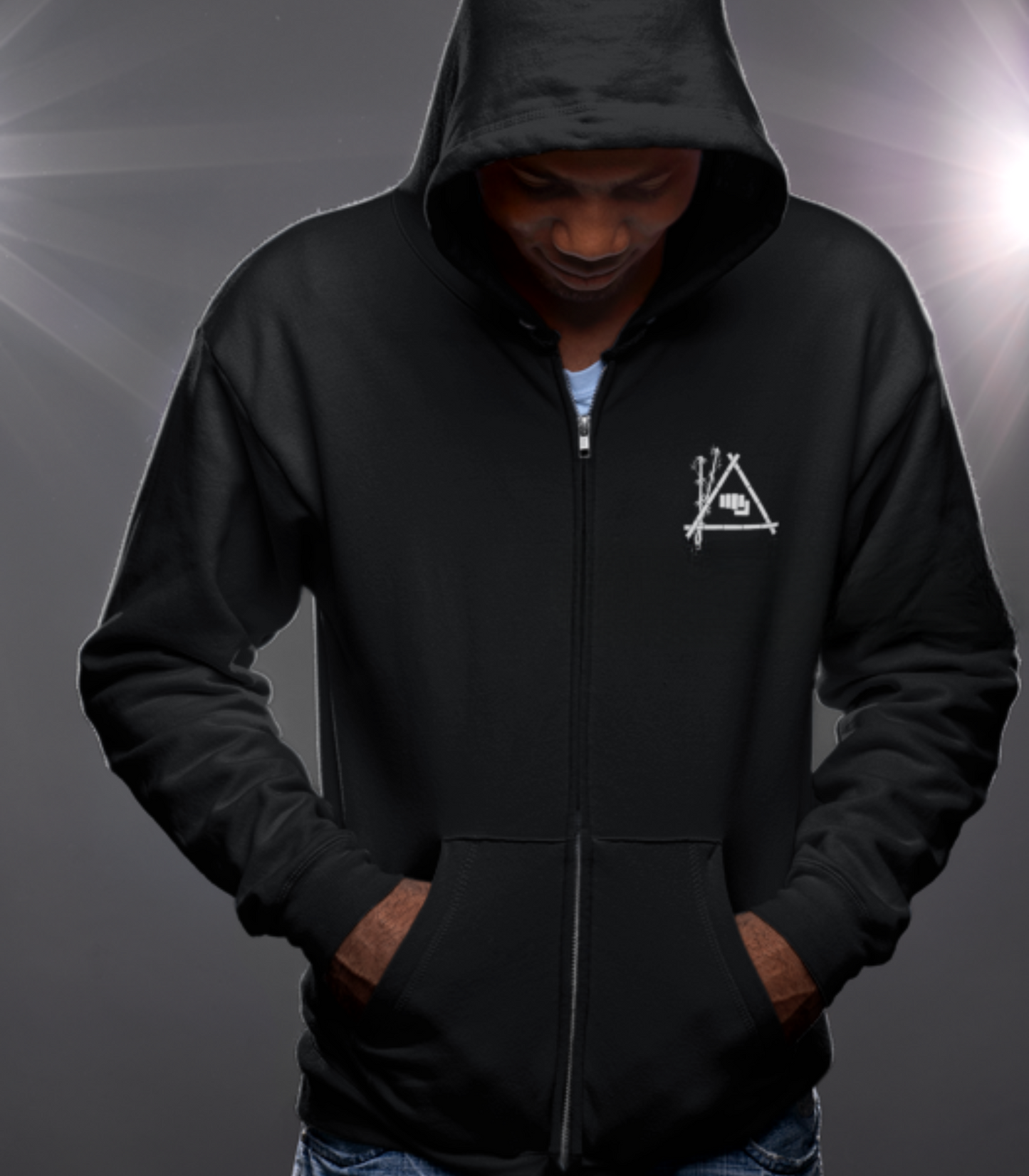 Kali USA Proud Parent Full Zip Up Hoodie