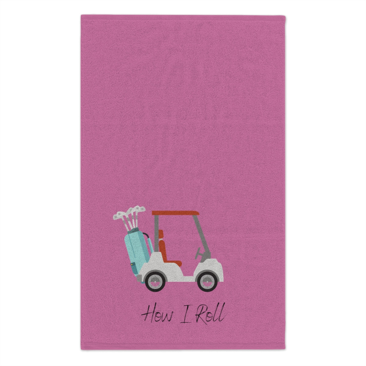 Golf Carts How I roll Golf Towel, 11x18