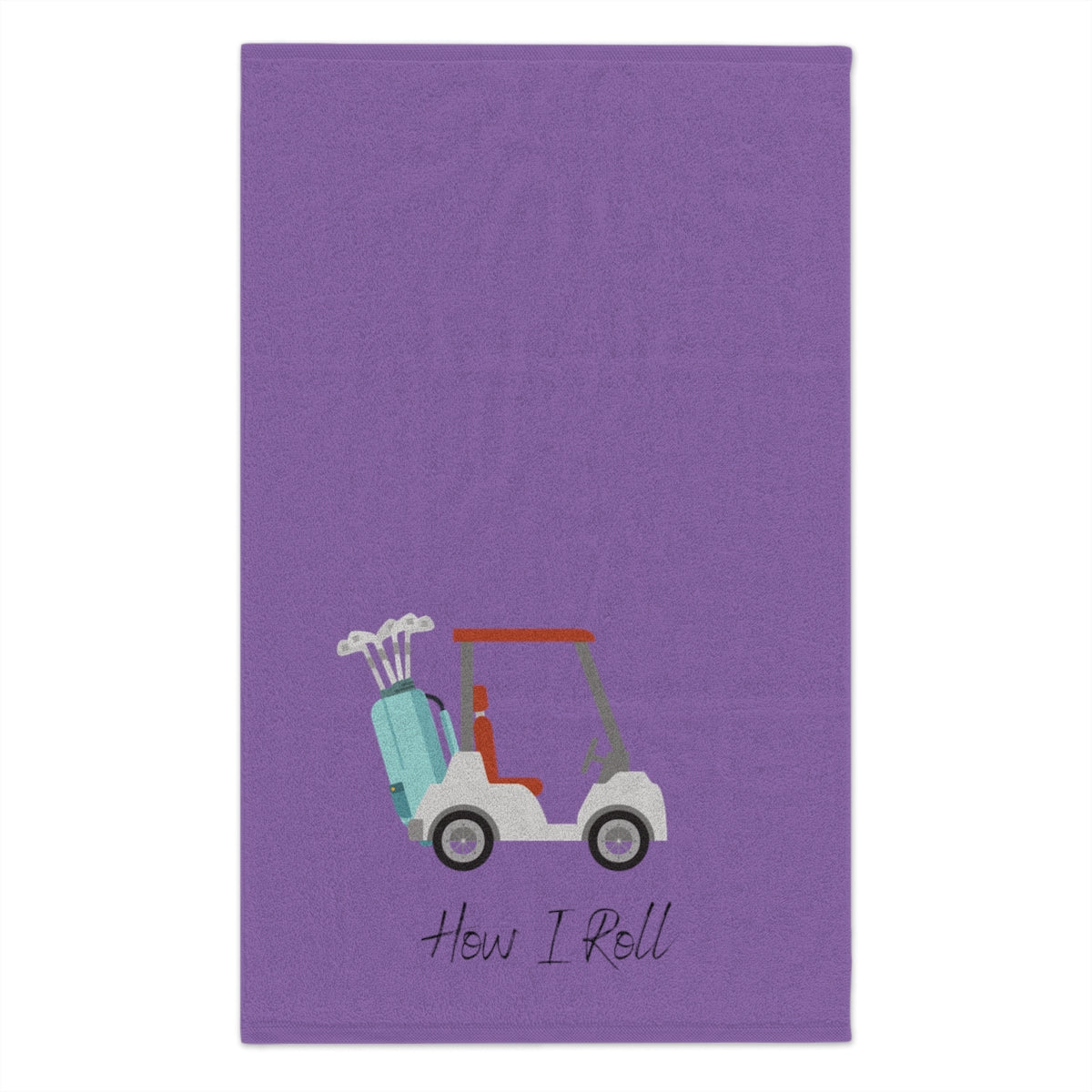 Golf Carts How I roll Golf Towel, 11x18