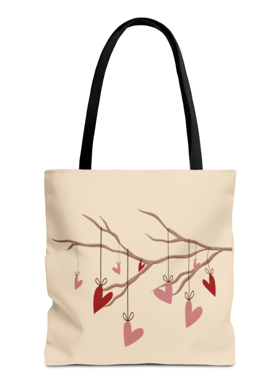 Valentine Canvas Tote Bag