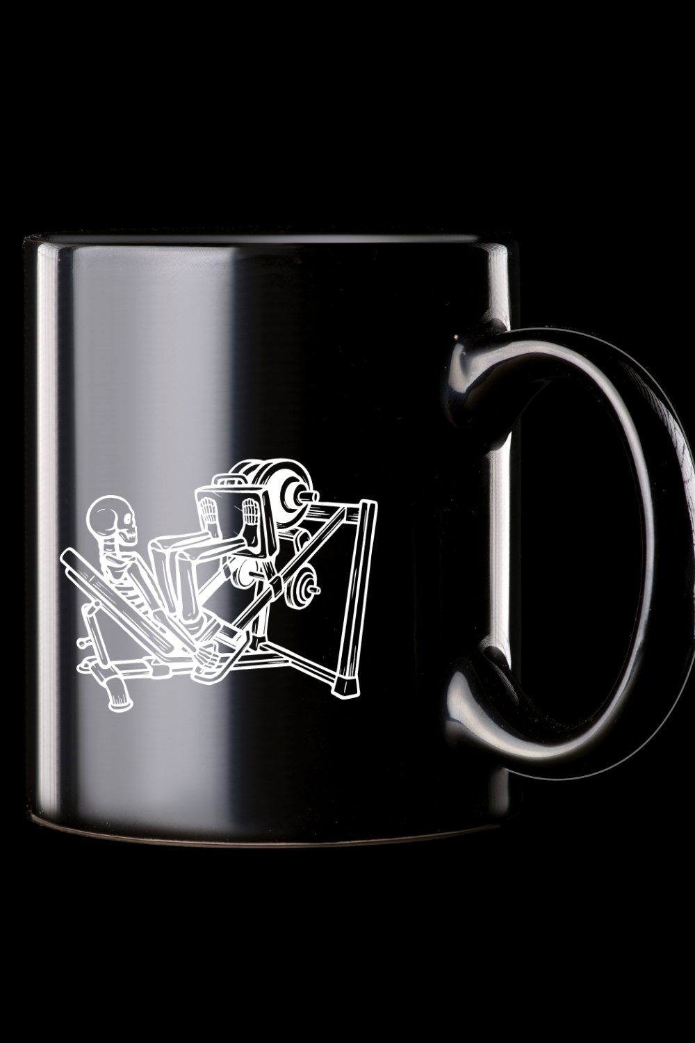 Skeleton Workout Mug