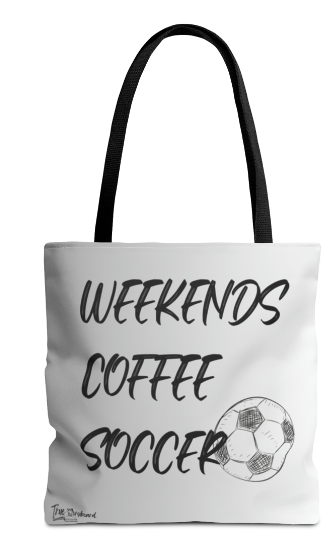 Sports Canvas Tote Bag, Weekend Sport Mom