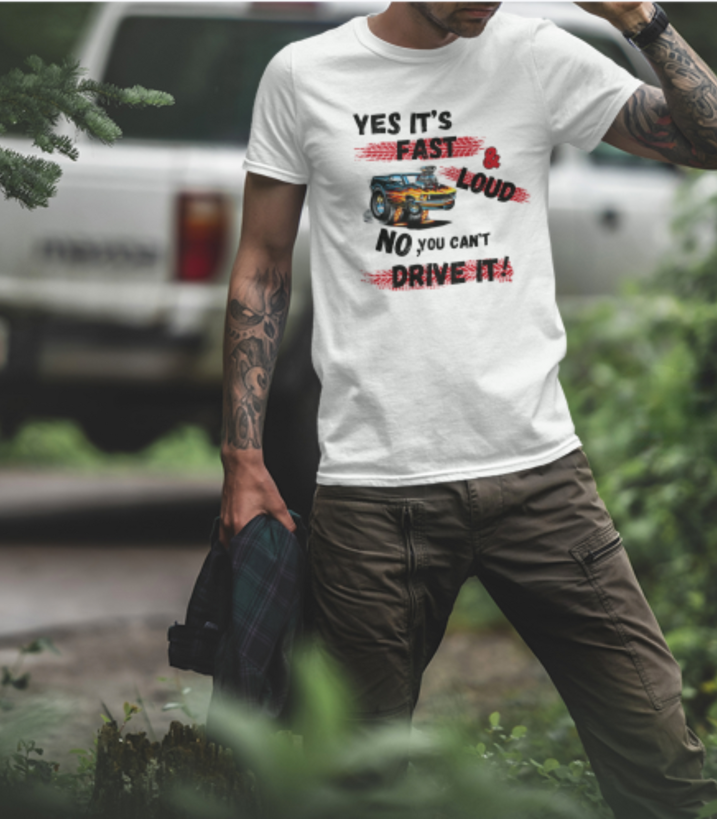 Yes It's Fast Car Guy Shirt