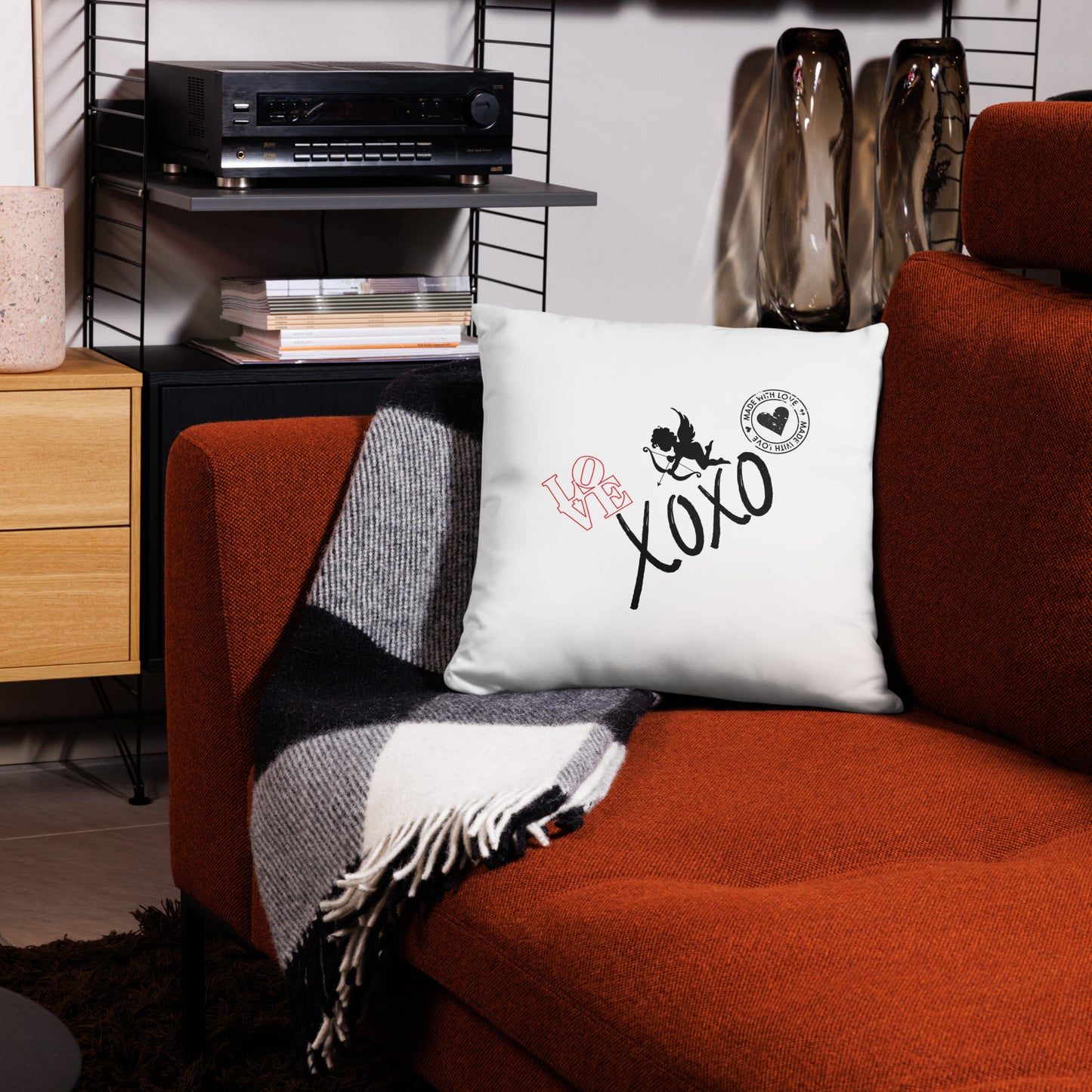 XOXO Throw Pillow