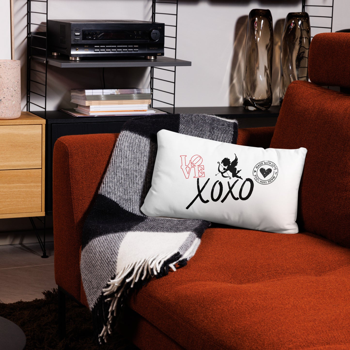 XOXO Throw Pillow