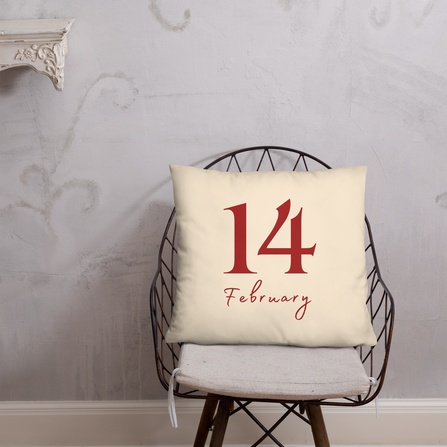 Feb 14th Throw Pillow for Valentines.