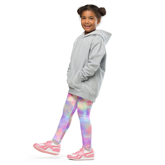 Pink Tie Dye Kid's Leggings