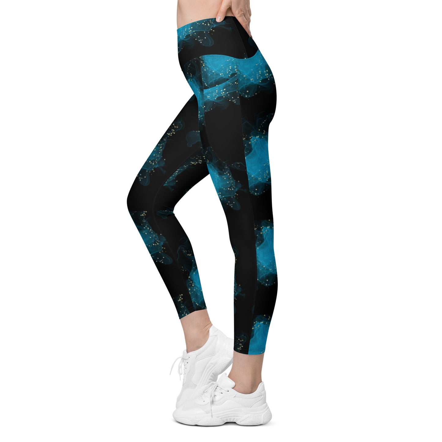 Full print Women's leggings soft comfy print Leggings with pocket legging for women's yoga pants fitness or lounge wear matching outfit