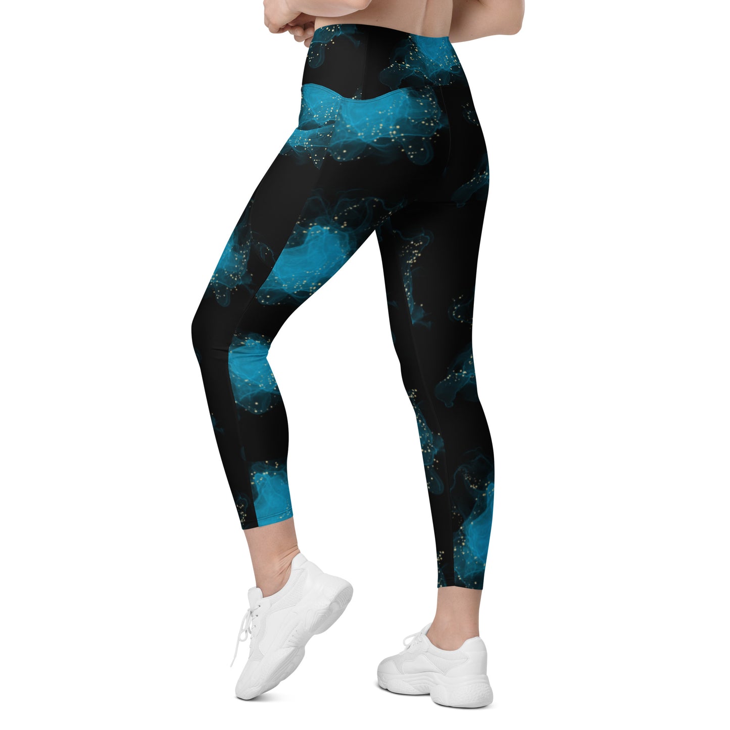 Full print Women's leggings soft comfy print Leggings with pocket legging for women's yoga pants fitness or lounge wear matching outfit