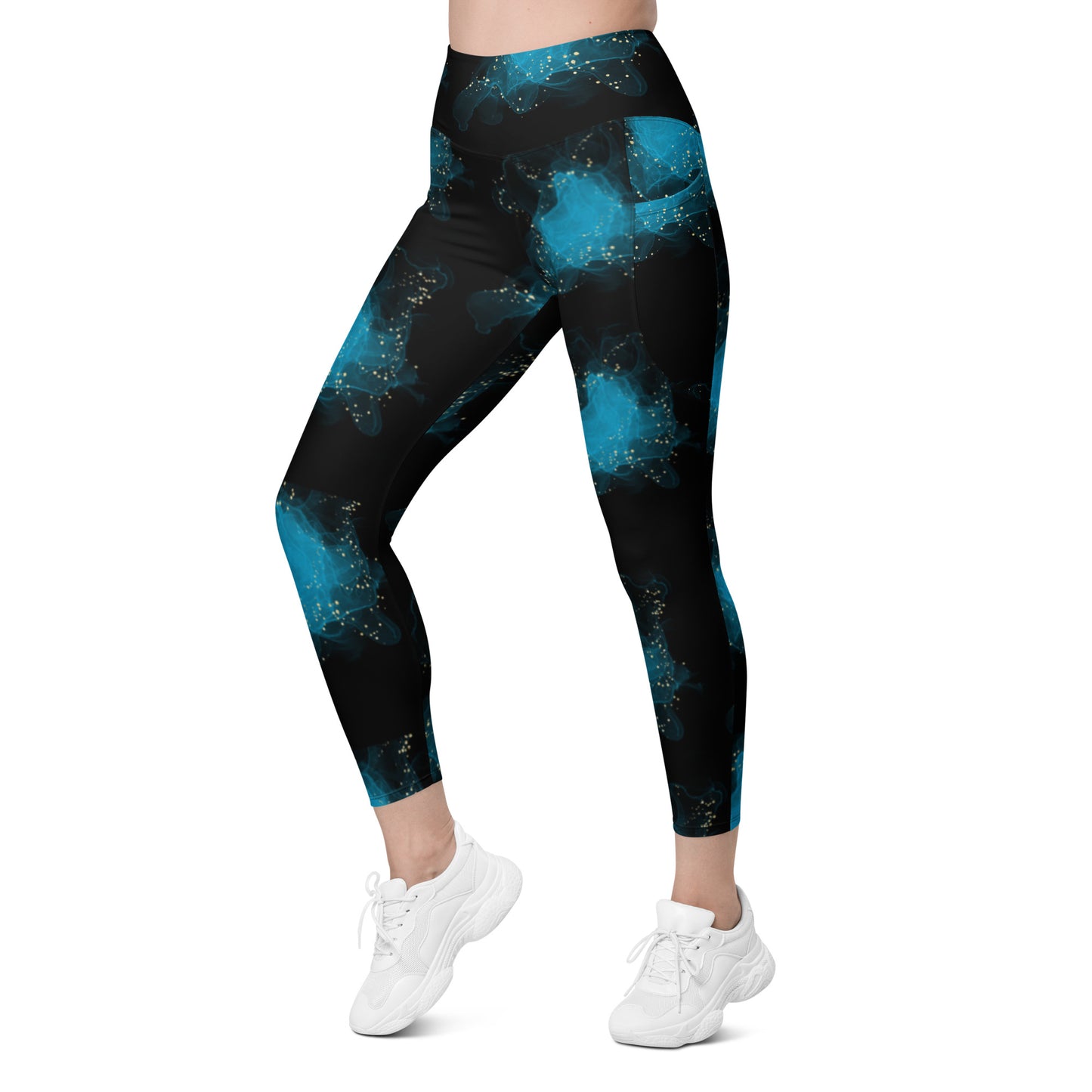 Full print Women's leggings soft comfy print Leggings with pocket legging for women's yoga pants fitness or lounge wear matching outfit