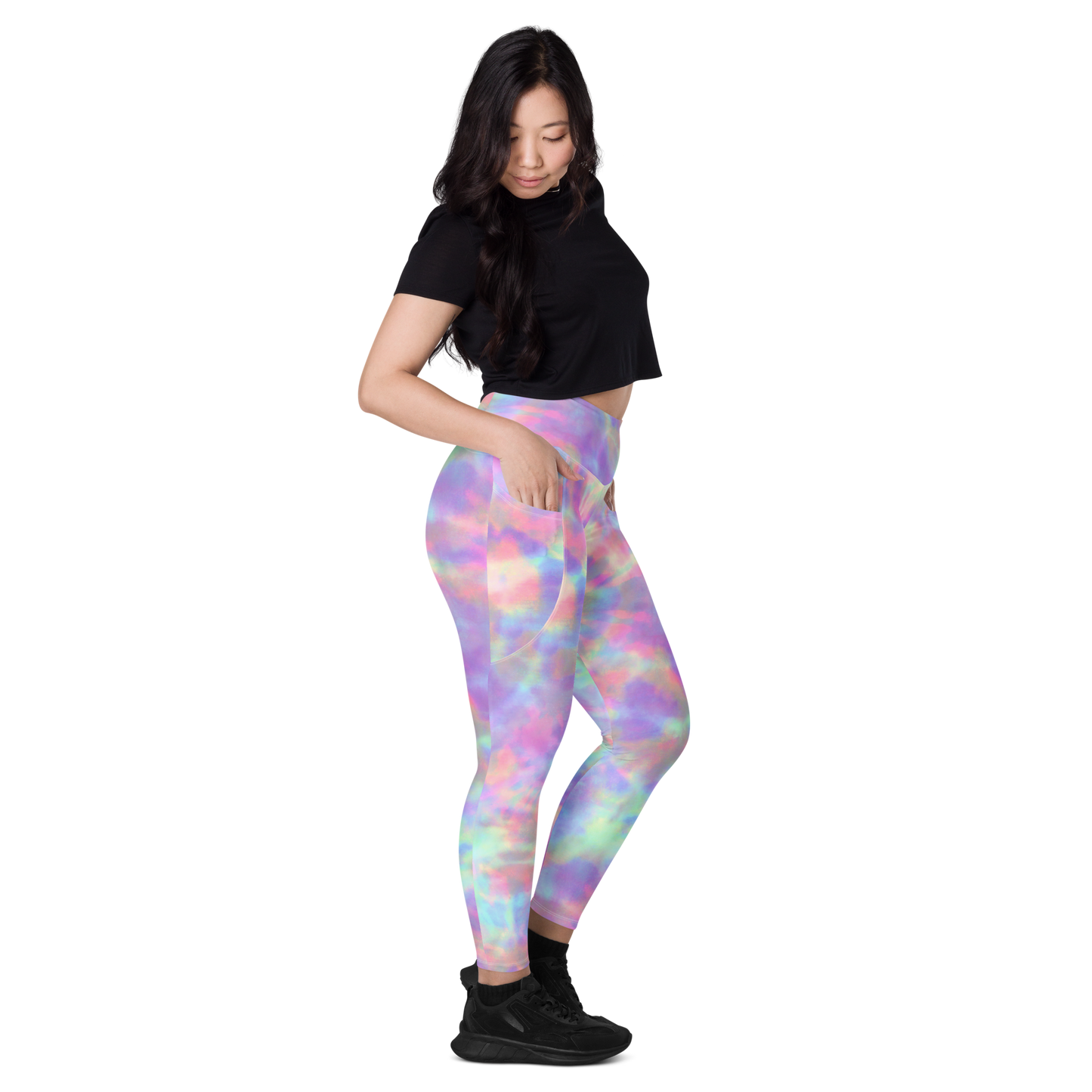 Full Print Leggings with pockets