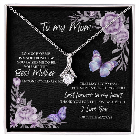 To My Mom Alluring Beauty Necklace