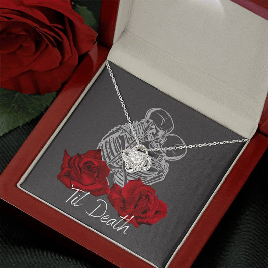 Til Death Love Knot Necklace