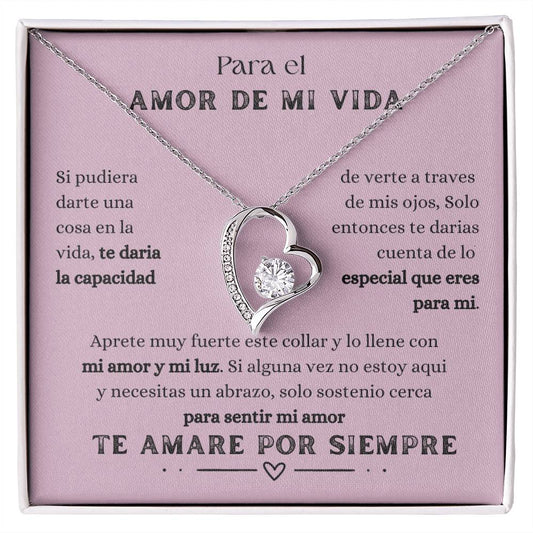 Para el AMOR DE MI VIDA - Forever Love Necklace